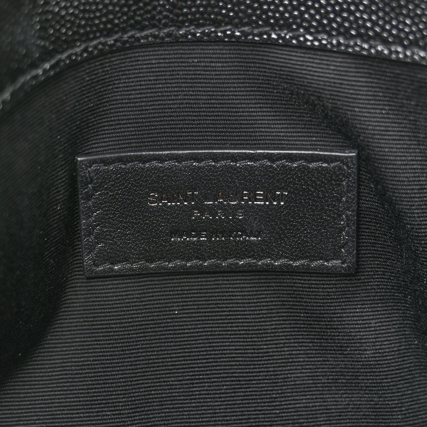 Grain De Poudre Uptown Pouch Black
