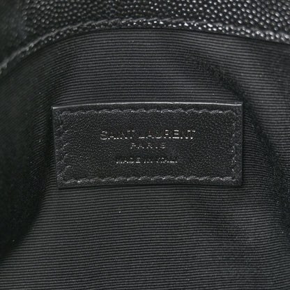 Saint Laurent Grain De Poudre Uptown Pouch Black 6 of 8