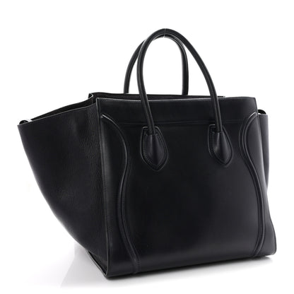 Celine Supple Calfskin Medium Phantom Luggage Indigo 3 of 12
