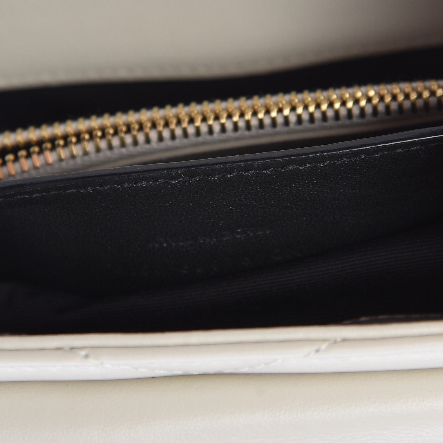 Saint Laurent Calfskin Y Quilted Monogram Small Loulou Chain Satchel Ivory 9 of 10