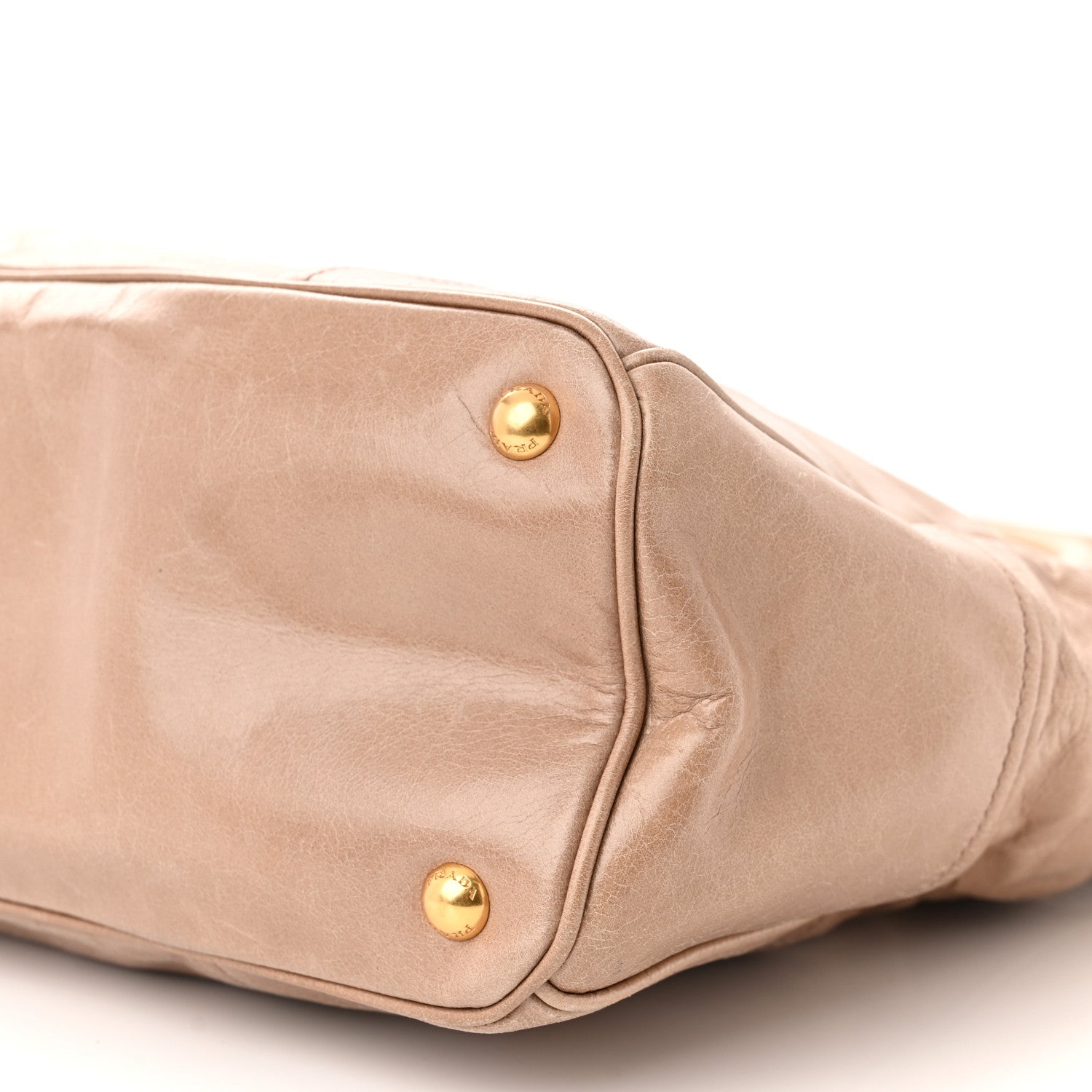 Prada Vitello Shine Shopping Satchel Argilla 10 of 15