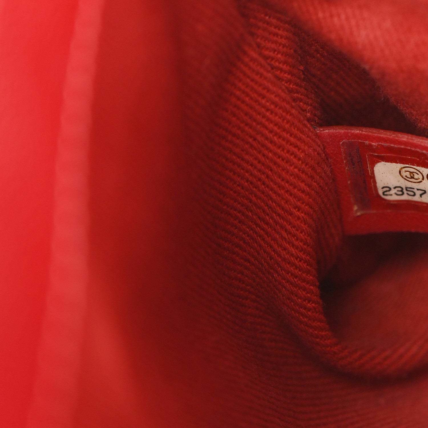 Chanel Caviar Quilted Mini Coco Handle Flap Red 7 of 12