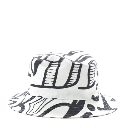 Christian Dior X SHAWN STUSSY Bucket Hat L Black White 6 of 9