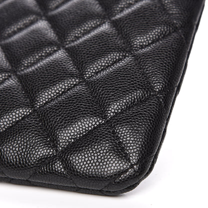 Chanel Caviar Quilted Small Pouch Black 9 of 10