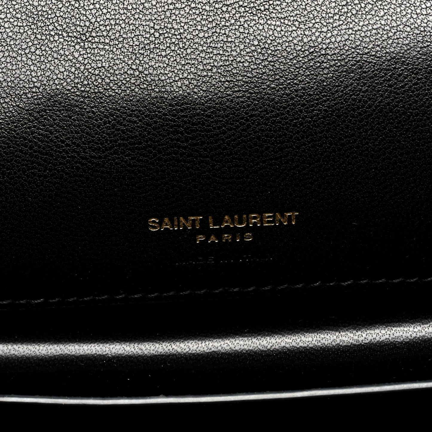 Lambskin Chevron Quilted Medium Loulou Black