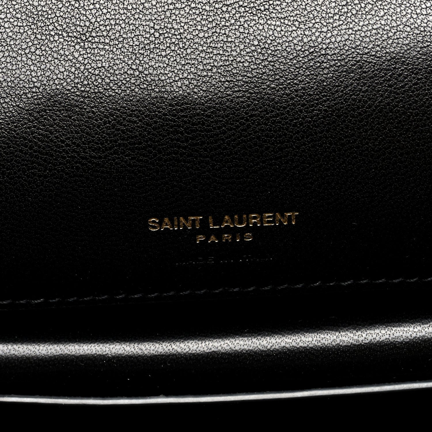 Saint Laurent Lambskin Chevron Quilted Medium Loulou Black 6 of 10
