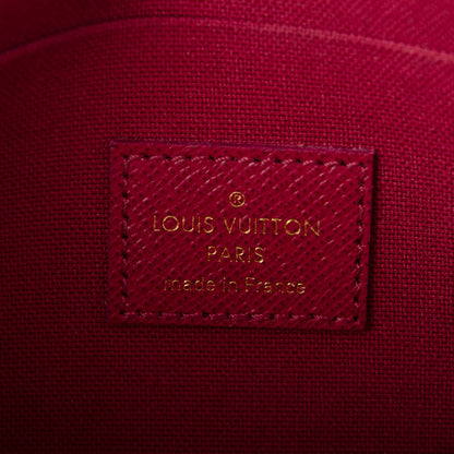 Louis Vuitton Monogram Pochette Felicie Chain Wallet Fuchsia 7 of 10