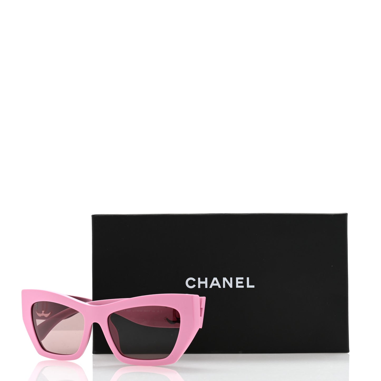Acetate Cat Eye Sunglasses 5527 Pink