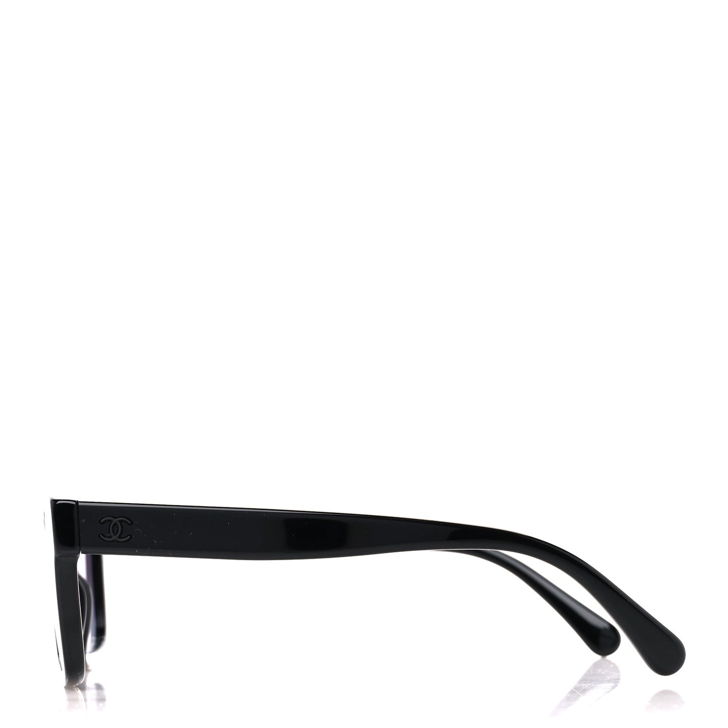 Acetate Square Sunglasses 5417 Black