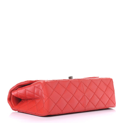 Chanel Calfskin Stitched 2.55 Reissue 226 Flap Red 4 of 9