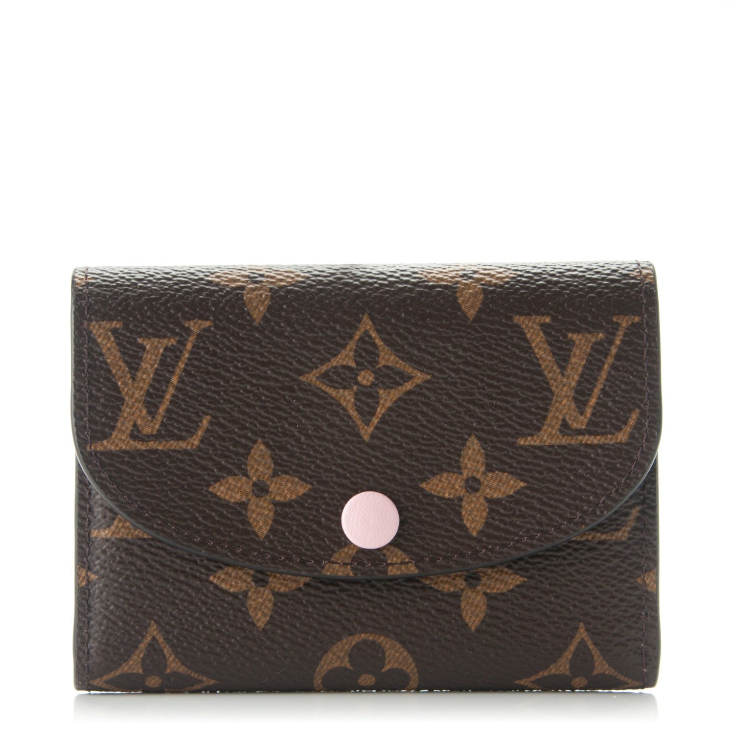 Louis Vuitton Monogram Rosalie Coin Purse Rose Ballerine 1 of 7