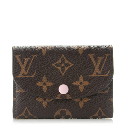 Louis Vuitton Monogram Rosalie Coin Purse Rose Ballerine 1 of 7