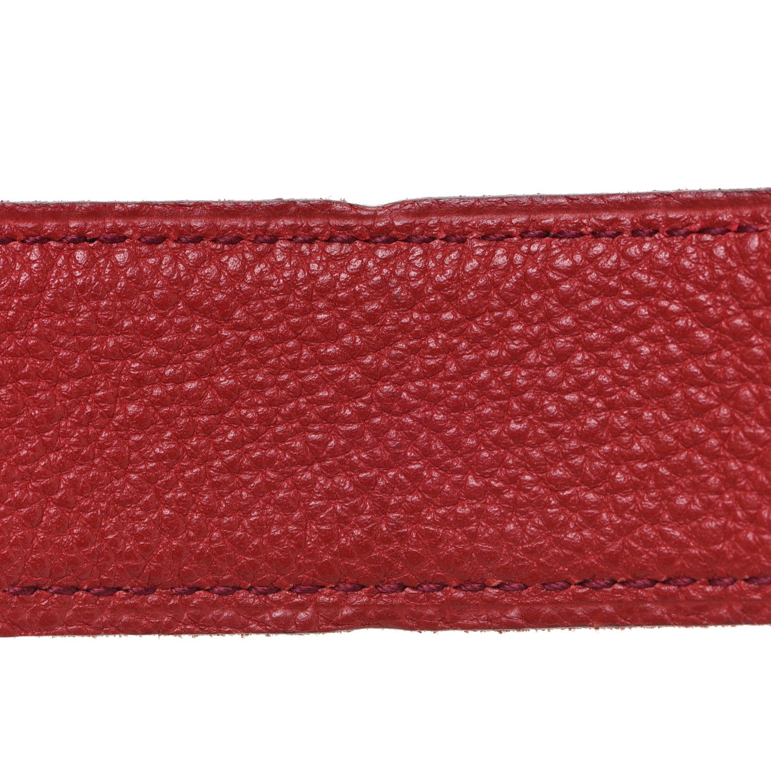 Hermes Box Togo 32mm H Belt 95 Black Rubis 7 of 8