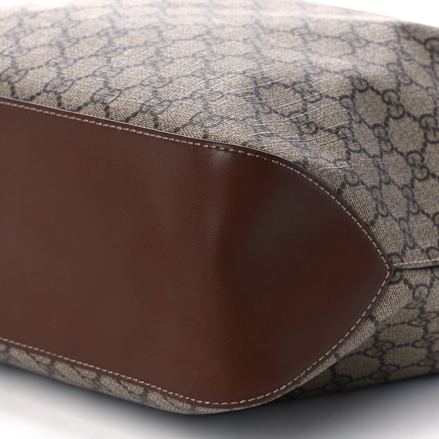 Gucci GG Supreme Monogram Large Linea A Hobo Light Brown 11 of 11