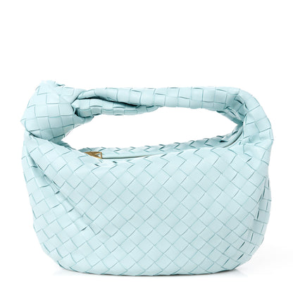 Bottega Veneta Nappa Intrecciato Teen Jodie Hobo Teal Washed 1 of 10