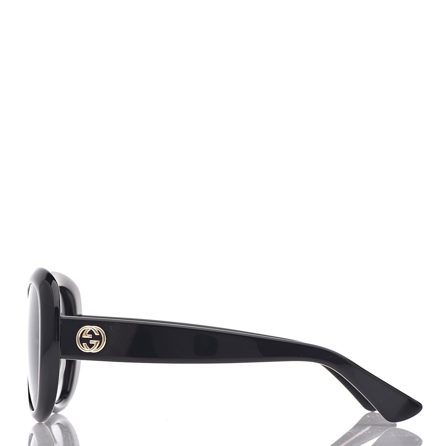 Round Sunglasses GG0140SA Black