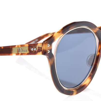 Christian Dior Elliptic Sunglasses Brown Havana 5 of 11