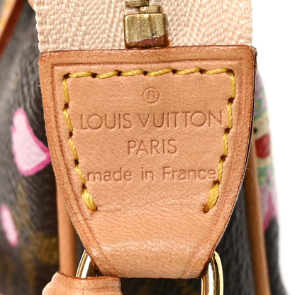 Louis Vuitton Monogram Cherry Blossom Pochette Accessories Brown 6 of 9