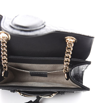 Gucci Microguccissima Mini Emily Shoulder Bag Black 4 of 5