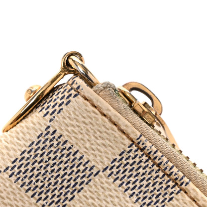 Louis Vuitton Damier Azur Pochette Milla MM 12 of 14