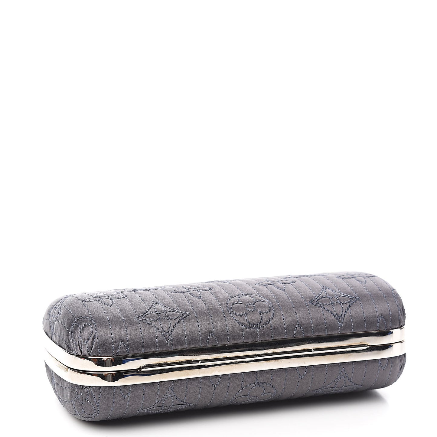 Monogram Motard Minaudiere Clutch Grey