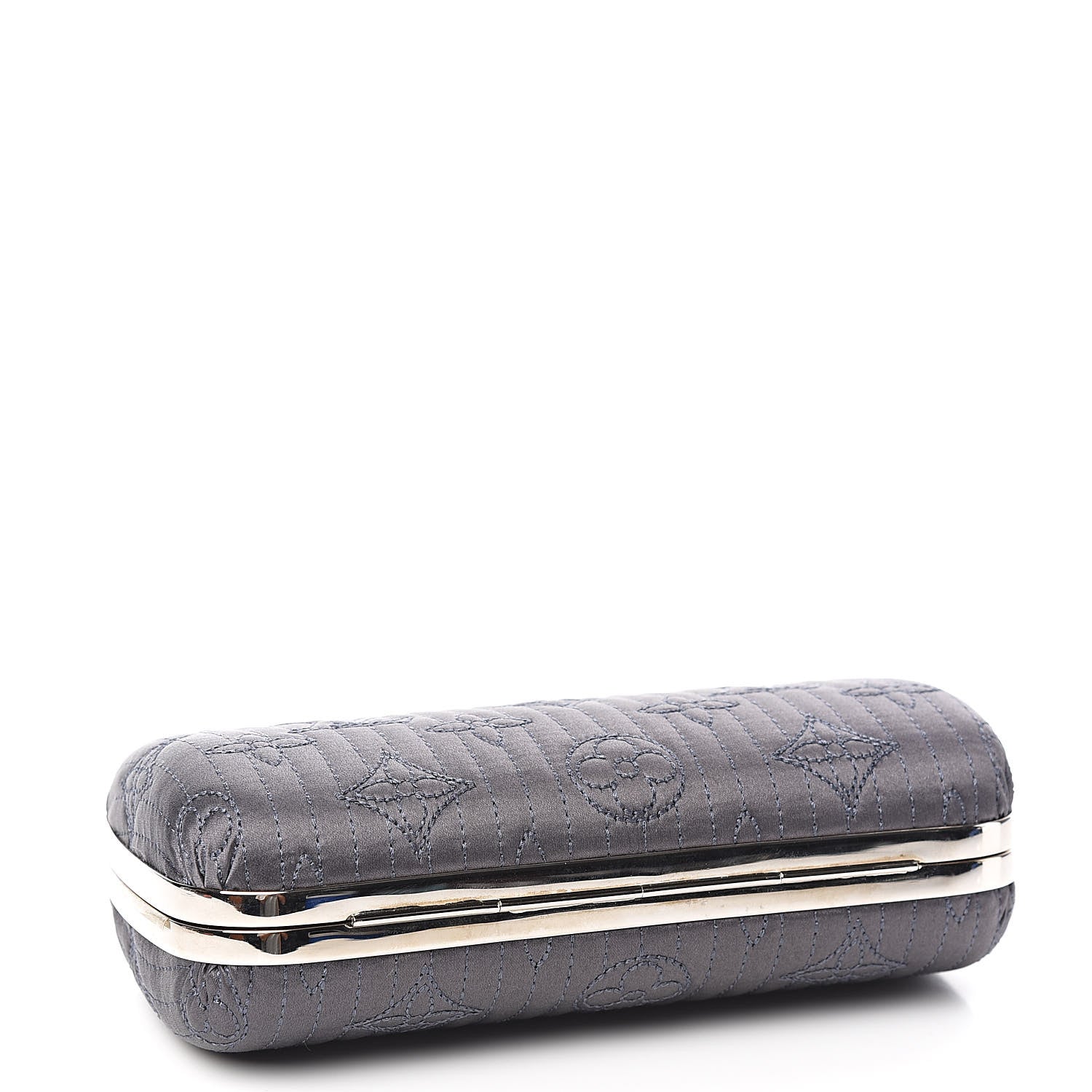 Louis Vuitton Monogram Motard Minaudiere Clutch Grey 4 of 13
