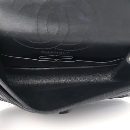 Chanel Aged Calfskin Chevron Quilted 2.55 Reissue 225 So Black 4 of 8