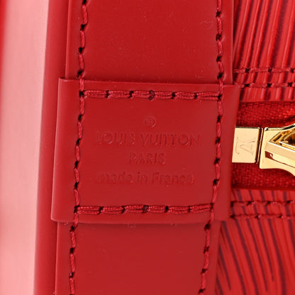 Louis Vuitton Epi Alma BB Carmine 6 of 10