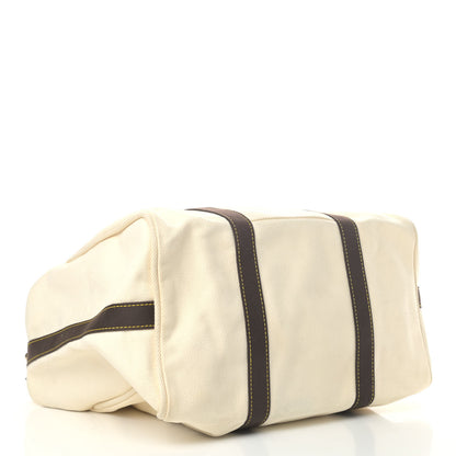 Louis Vuitton Toile Antigua Sac Weekend White 3 of 5