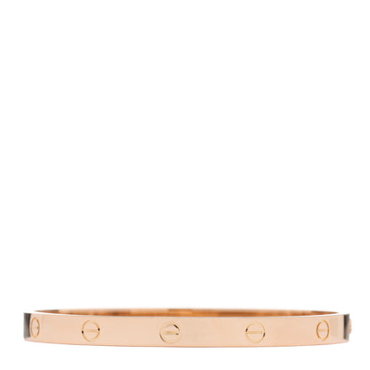Cartier 18K Pink Gold LOVE Bracelet 20 1 of 6