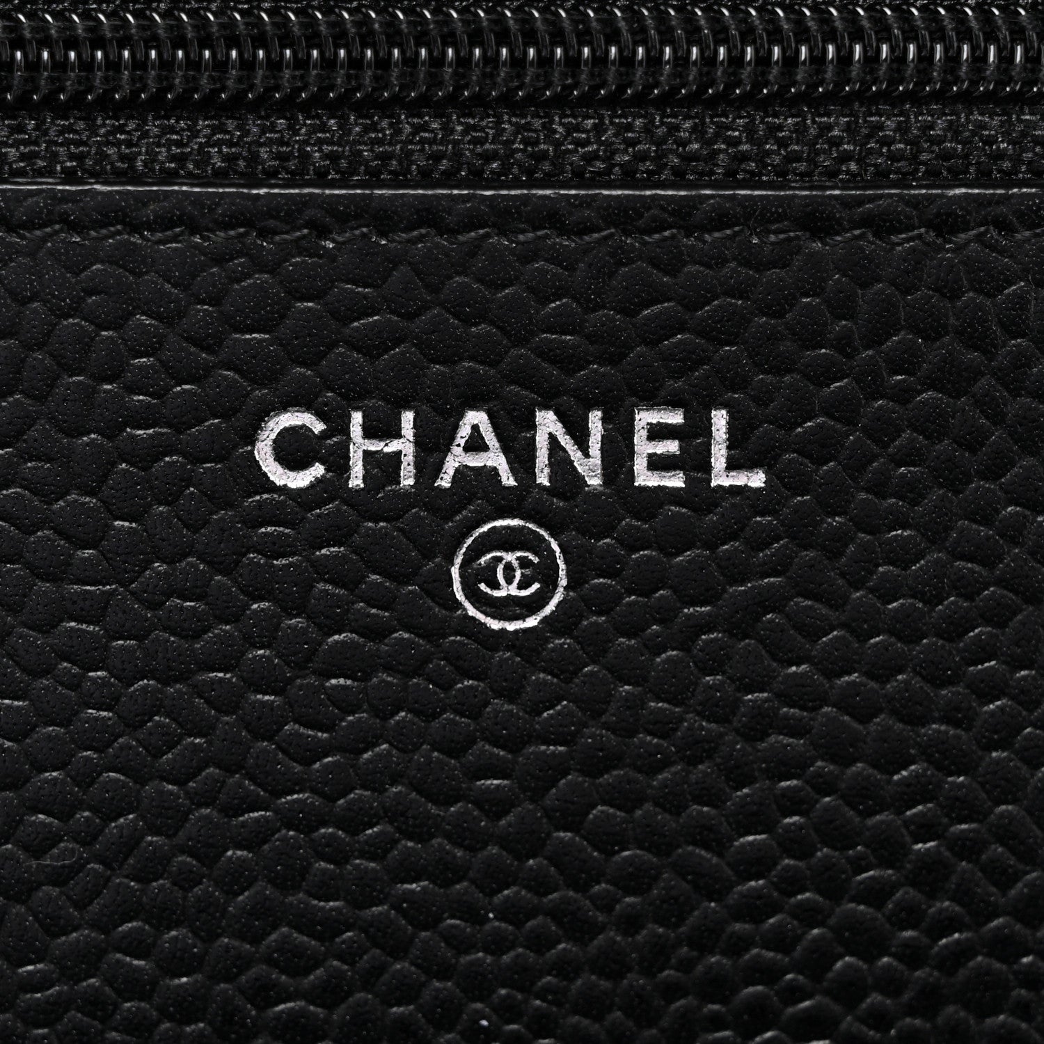 Chanel Caviar Quilted Wallet On Chain WOC Black 6 of 13