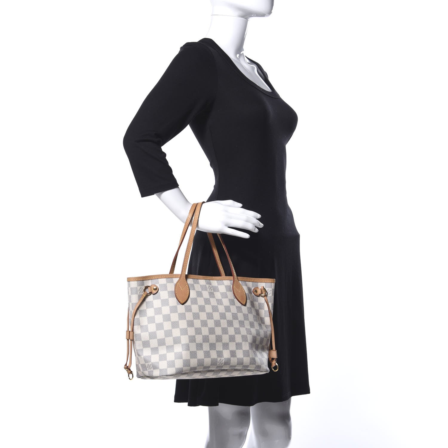 Louis Vuitton Damier Azur Neo Neverfull PM 2 of 14