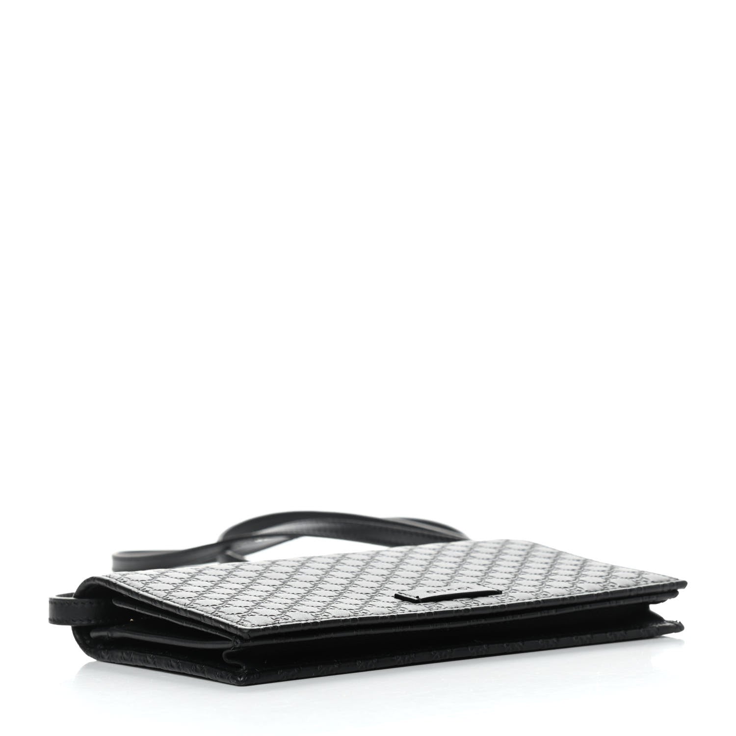 Gucci Microguccissima Crossbody Wallet Black 4 of 9
