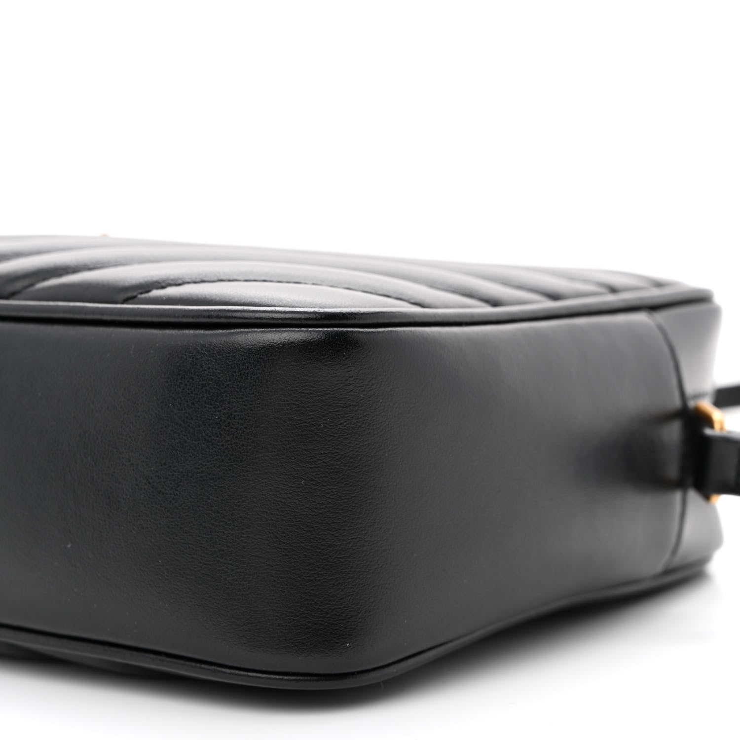 Saint Laurent Calfskin Matelasse Monogram Lou Camera Bag Black 10 of 10