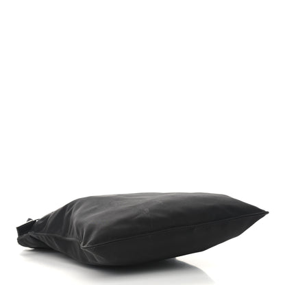 Prada Nylon Vela Flat Messenger Bag Black 4 of 7