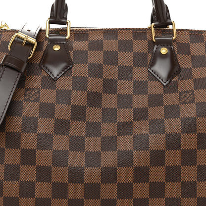 Louis Vuitton LOUIS VUITTON Damier Ebene Speedy Bandouliere 30 7 of 9