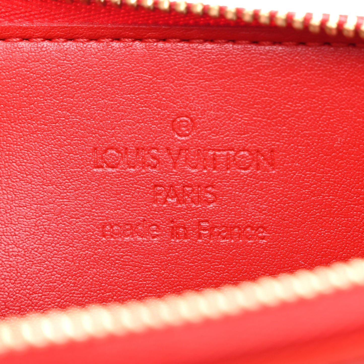 Vernis Lexington Pochette Rouge