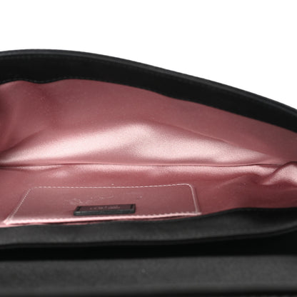 Jimmy Choo Suede Crystal East West Shoulder Bag Black 5 of 10