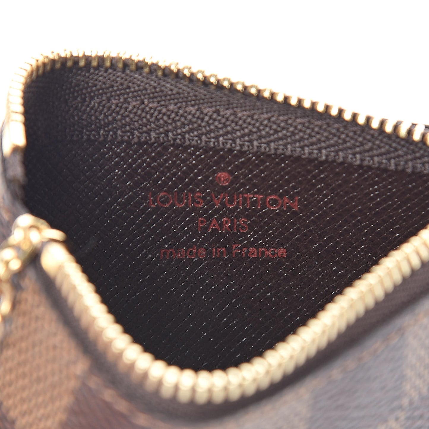 Damier Ebene Key Pouch