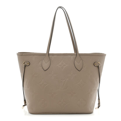 Louis Vuitton Empreinte Monogram Giant Neverfull MM Tourterelle 1 of 12