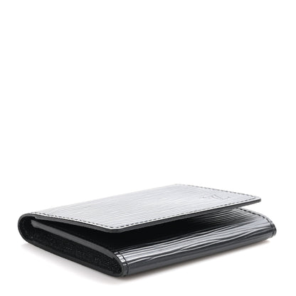 Louis Vuitton Epi Business Card Holder Black 4 of 7