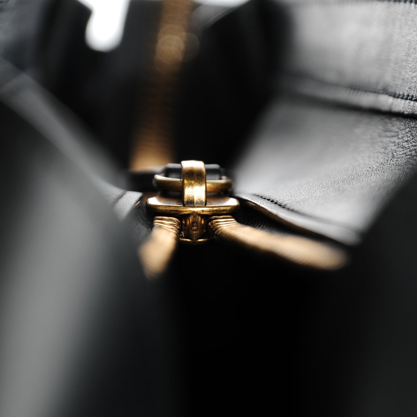 Smooth Calfskin Micro Luggage Black