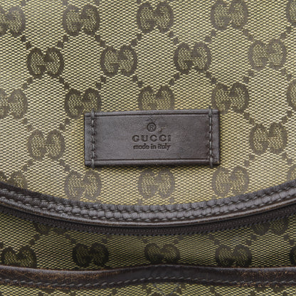 Gucci Monogram Large Diaper Bag Dark Brown 8 of 22