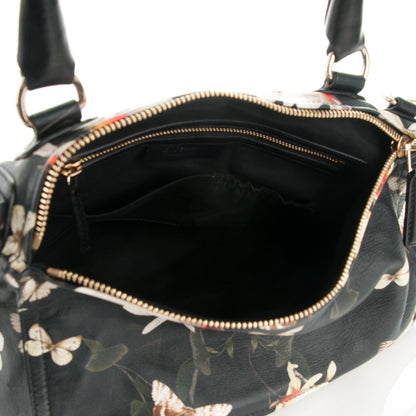 Givenchy Lambskin Magnolia and Moth Print Medium Pandora Black 5 of 7