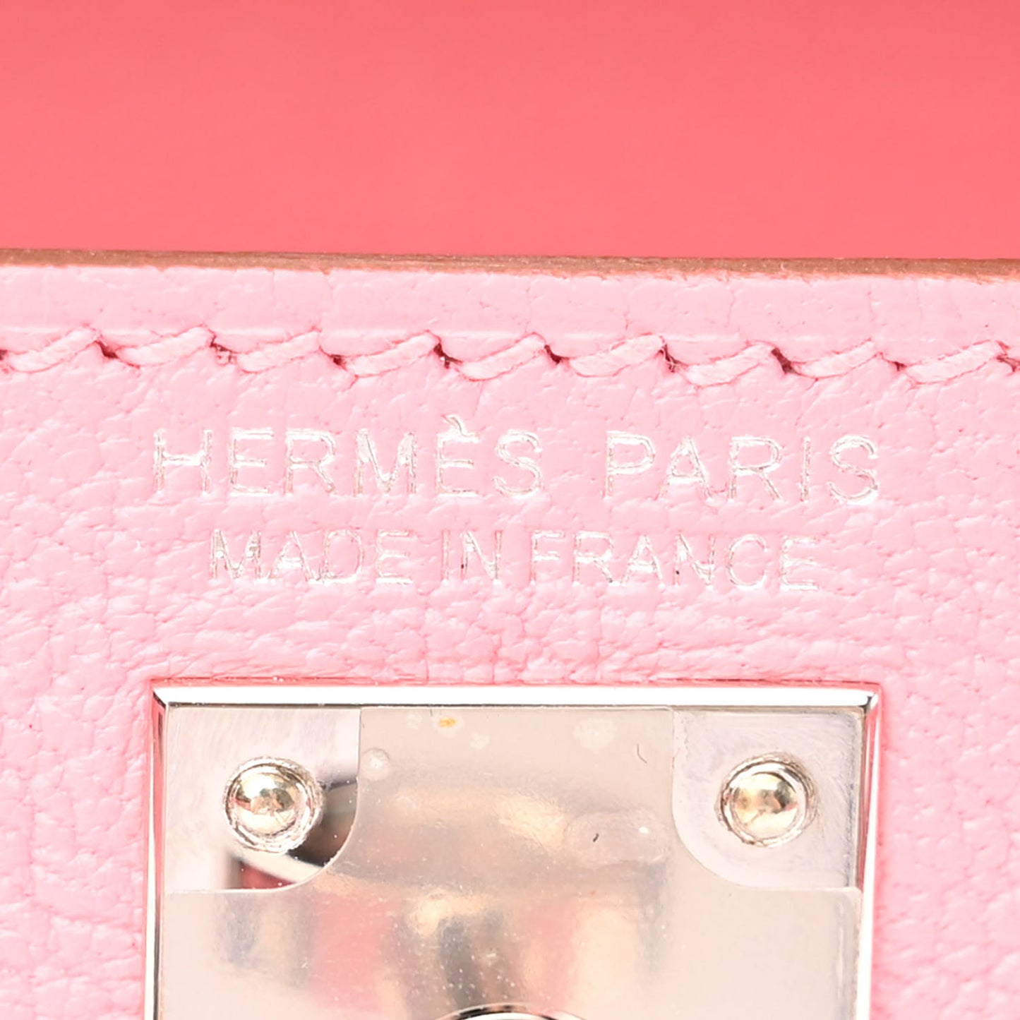 Chevre Mysore Mini Kelly Sellier 20 Rose Confetti