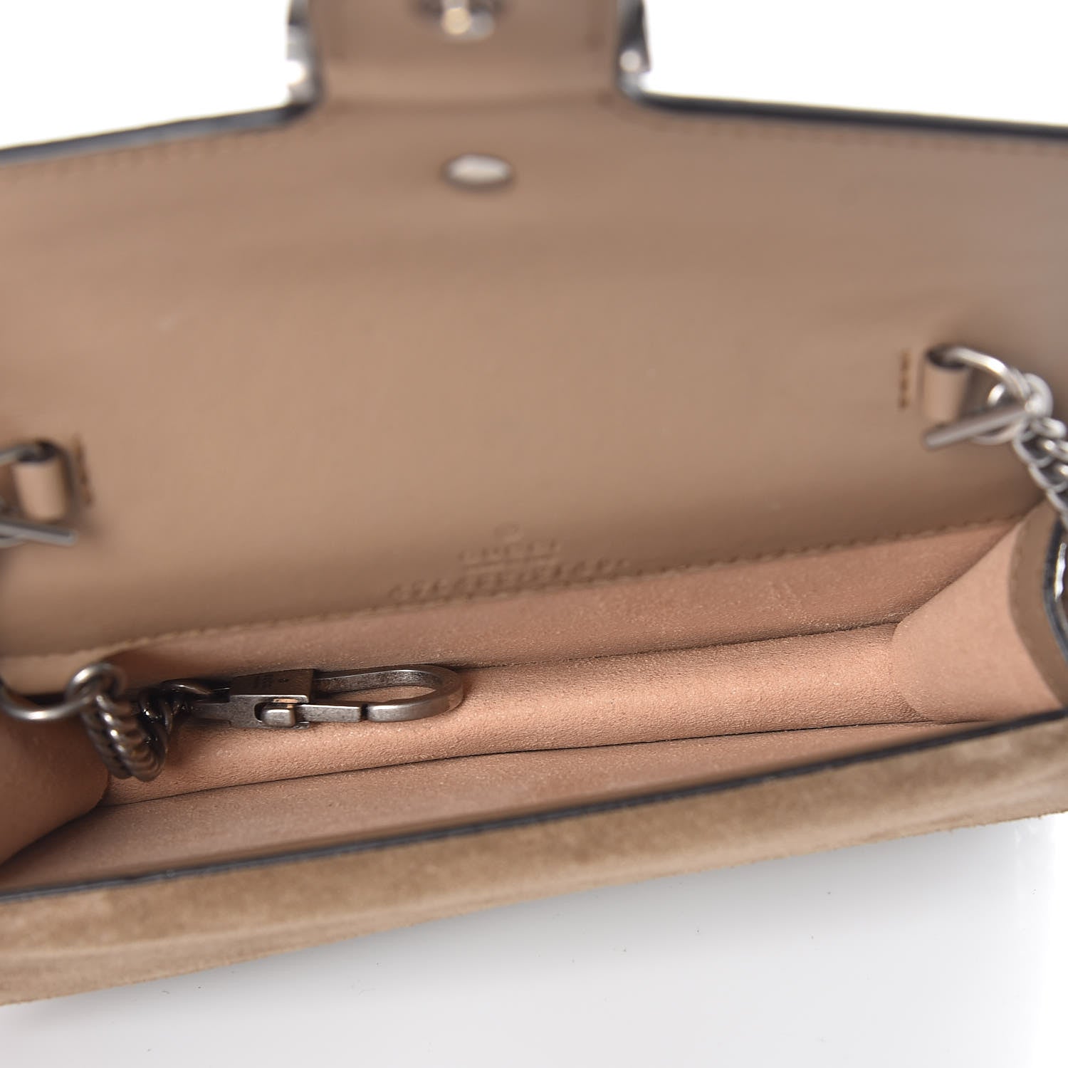 Gucci GG Supreme Monogram Super Mini Dionysus Shoulder Bag Taupe 5 of 10