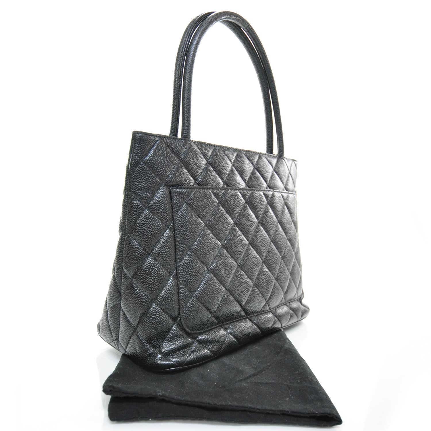 Chanel Caviar Quilted Medallion Tote Black 2 of 10
