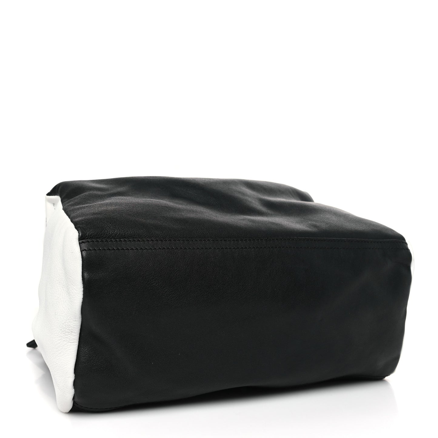 Sugar Goatskin Medium Tri-Color Pandora Black Linen White