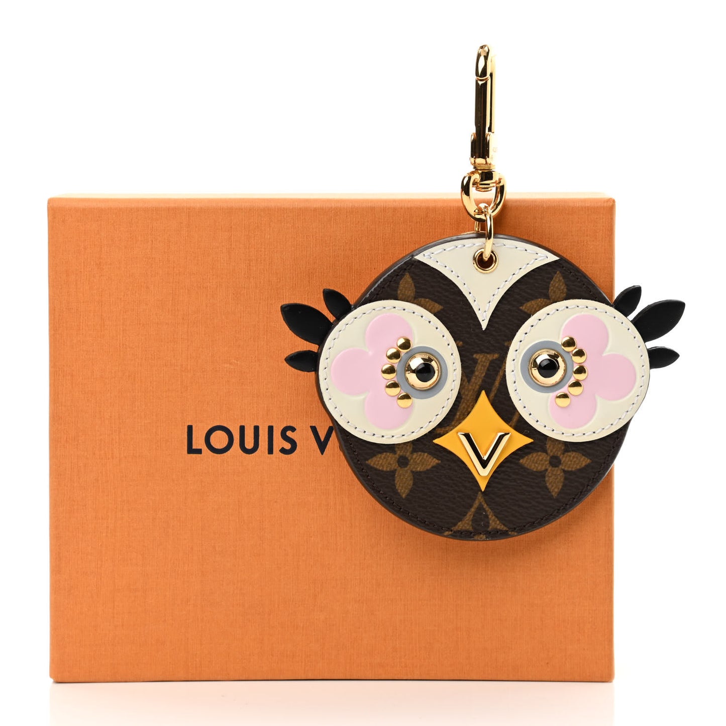 Monogram Lovely Birds Bag Charm
