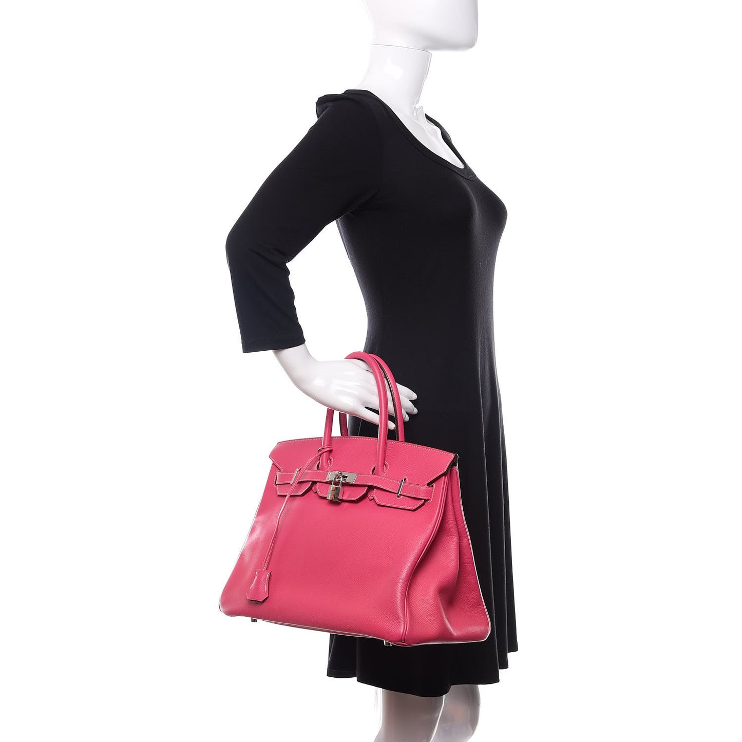 Epsom Candy Birkin 35 Rose Tyrien Rubis